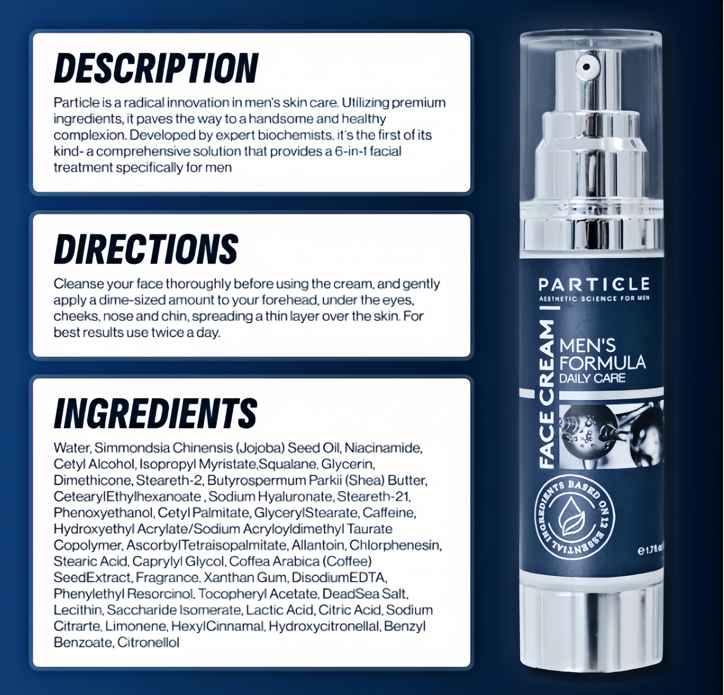 The 6-in-1 anti-aging cream for men that fixes eye bags, dark spots and wrinkles